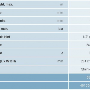 AirNozzle vertical 15 E