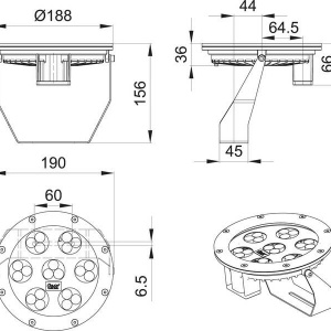 ProfiLux LED Flood 1500 /DMX/02
