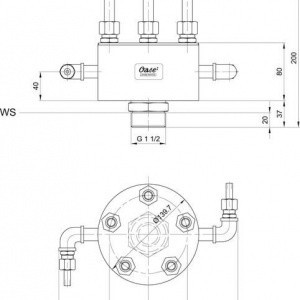 Rotating nozzle 5 - 15 E