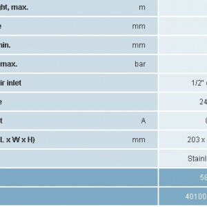 AirNozzle vertical 20 E