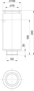Schaumsprudler 75 - 20 silver