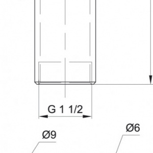 Cable transition 2/15 E