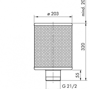 Sorb filtrant 200/250/25 E