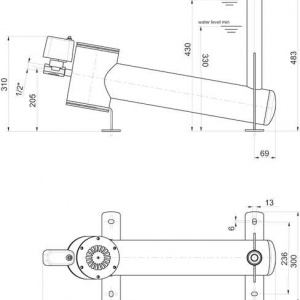 AirNozzle vertical 15 E