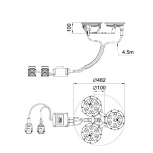LED Modul MDD XL 2D /DMX/02