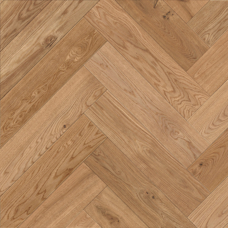 Herringbone Parquet Oak Rustic Amber 4V