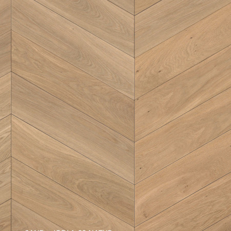 chevron massive oak natur parquet 45 degree Sand Cardiff 4v