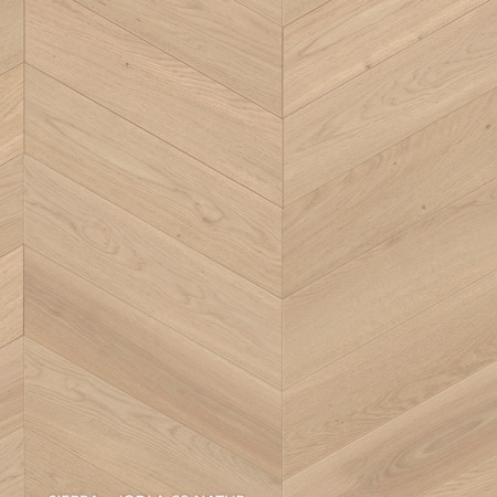 chevron massive oak natural parquet 60 degree sierra London 4v