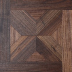 Solid Wien Panel - Walnut Natur BRUT GUN