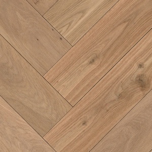 Herringbone Parquet Oak Rusitc - Sand 4V