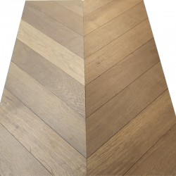 chevron massive oak smoked natural - 4V raw Worcester 