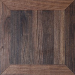 Solid Rom Panel - Walnut Natur BRUT GUN