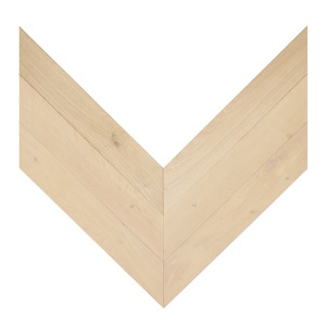 Chevron Engineered (2Layer) Oak - BRUT 4V Farsley