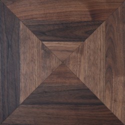 Solid Berlin panel - Walnut grading natur