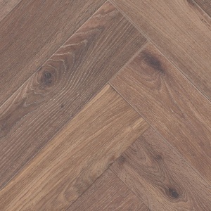 Herringbone Parquet Oak Rustic - Moss 4V