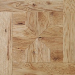 Solid Oak London panel parquet - oak rustic