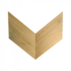 engineered pattern chevron - oak select raw 4V King's Lynn