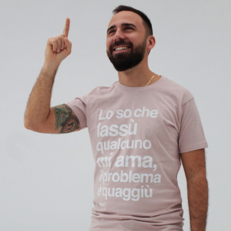 Maglia Uomo "Lassù qualcuno mi ama..."
