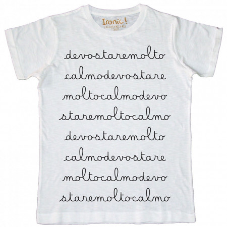Maglia Uomo "Devostaremoltocalmo"