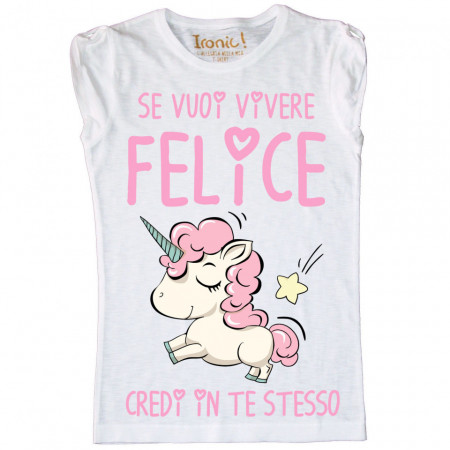 Maglia Donna "Credi in te stesso"