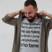 Maglia Uomo "Potrà sembrarvi che io stia bene..."