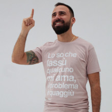 Maglia Uomo "Lassù qualcuno mi ama..."