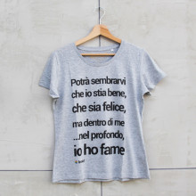 Maglia Donna "Potrà sembrarvi che io sia felice"