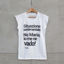 Maglia Donna "No Maria io me ne vado"