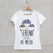 Maglia Donna "Stai serena lo dici al meteo"