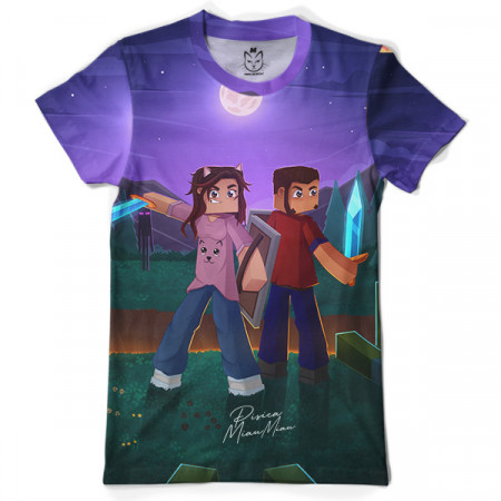 Tricou Full Print Pisica MiauMiau Creeps - Editie Speciala