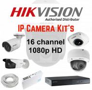 Hikvision 16ch Full HD IP Kit 1080p