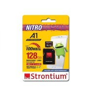 Strontium 128GB Micro SDXC UHS-1 U1 Class10 Card with SD Adaptor