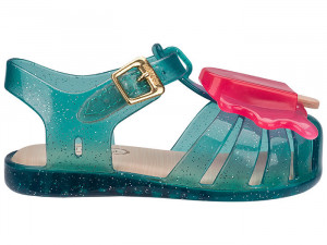 Sandale Mini Melissa Aranha Green