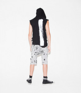 Pantaloni scurti Splash Grey Nununu