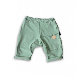 Pantaloni scurti verde