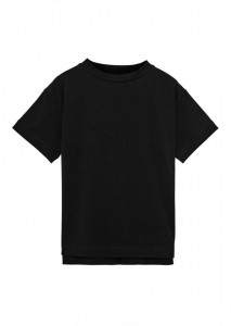 Tricou negru simplu