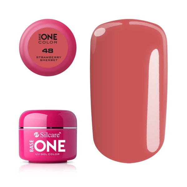 Gel UV Color Base One 5g Strawberry Sherbet-48