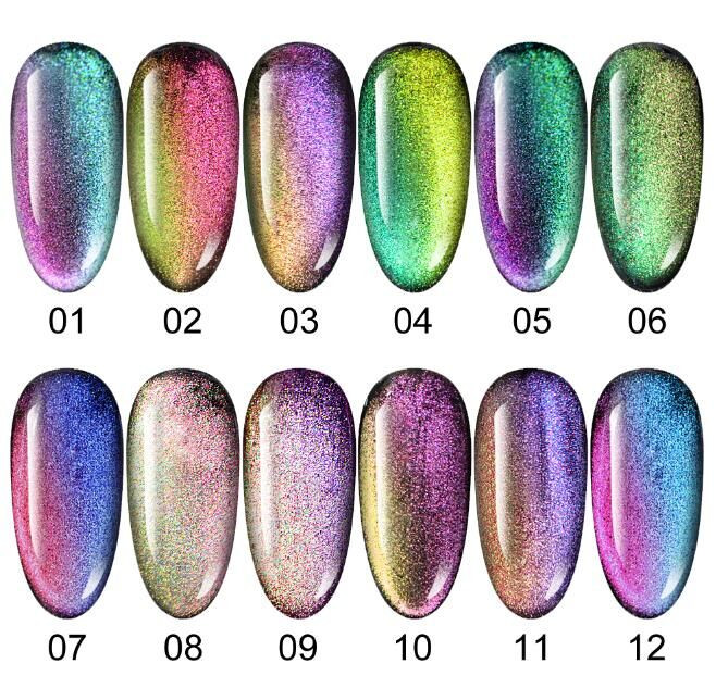 Oja Semipermanenta CANNI 9D Cat Eyes 7.3ml cod 01 - 1 | YEO