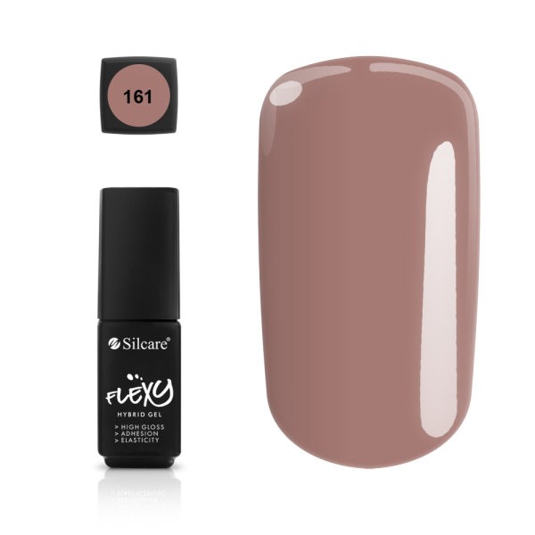 Oja semipermanenta flexy hybrid gel silcare 4.5g 161