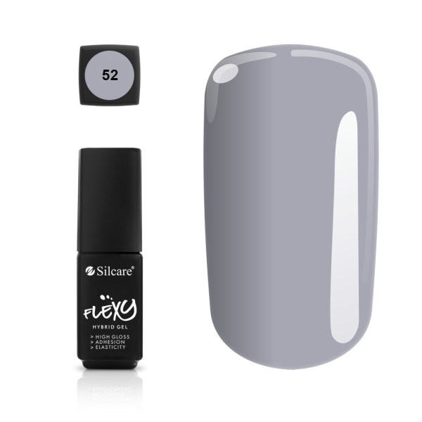 Oja semipermanenta flexy hybrid gel silcare 4.5g 52