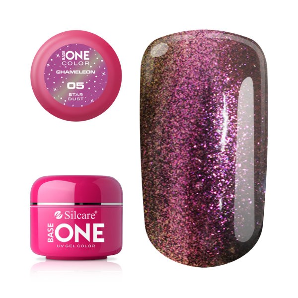 Gel UV Color Base One 5g Cameleon Star Dust 05 baseone.ro imagine noua 2022