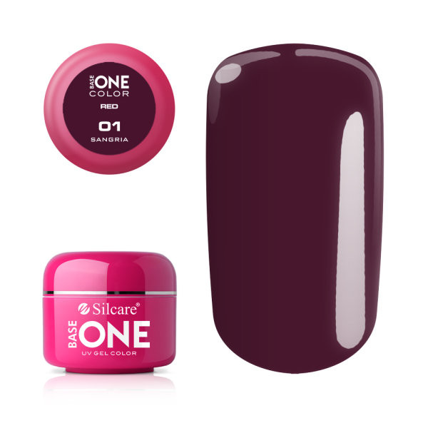 Gel UV Color Base One 5g Red Sangria 01 Base