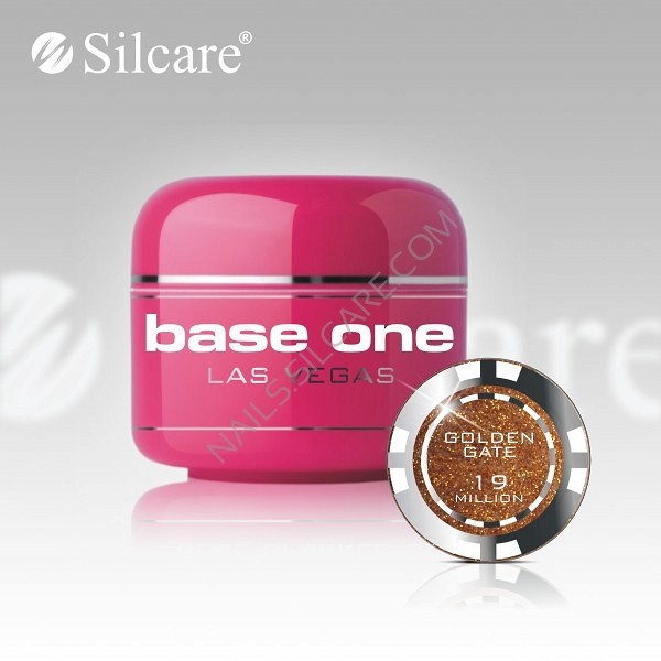 Gel uv Color Base One Silcare Las Vegas Golden Gate 19 - 1 | YEO