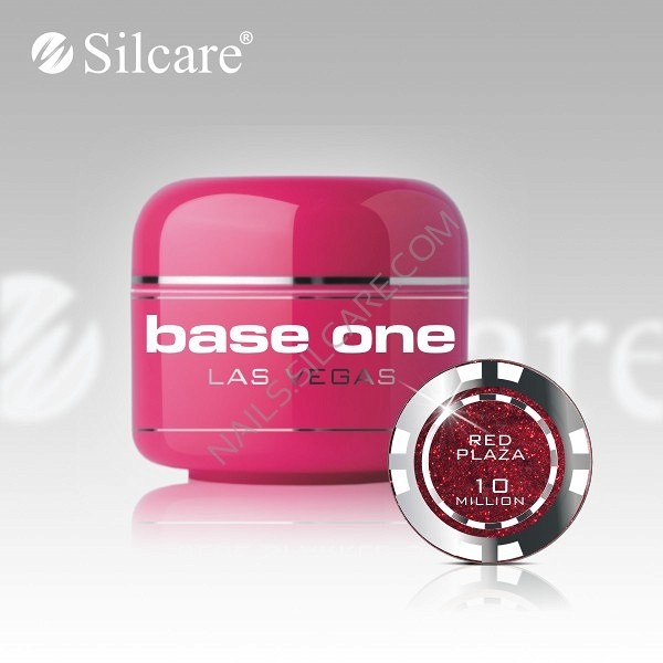 Gel uv Color Base One Silcare Las Vegas Red Plaza 10 - 1 | YEO