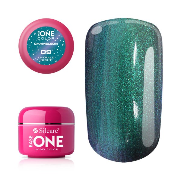 Gel UV Color Base One 5g Cameleon Emeral Night 09