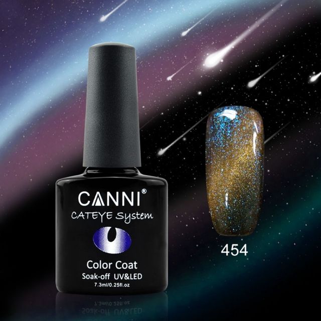 Oja Semipermanenta CANNI CAMELEON-CAT EYES 7,3ml-454