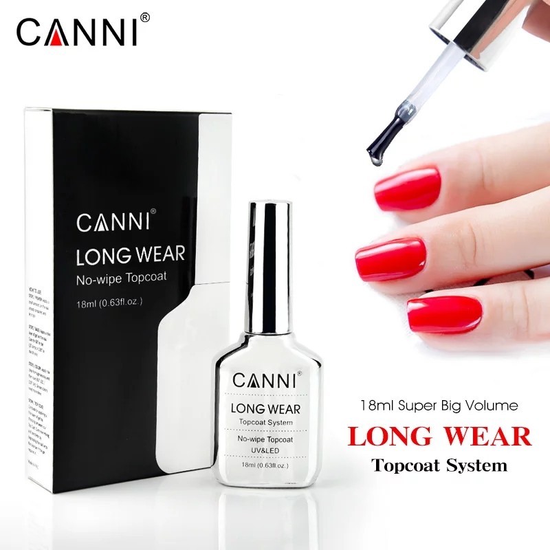 Top Coat Canni Long Wear Fara Degresare - 18 ml