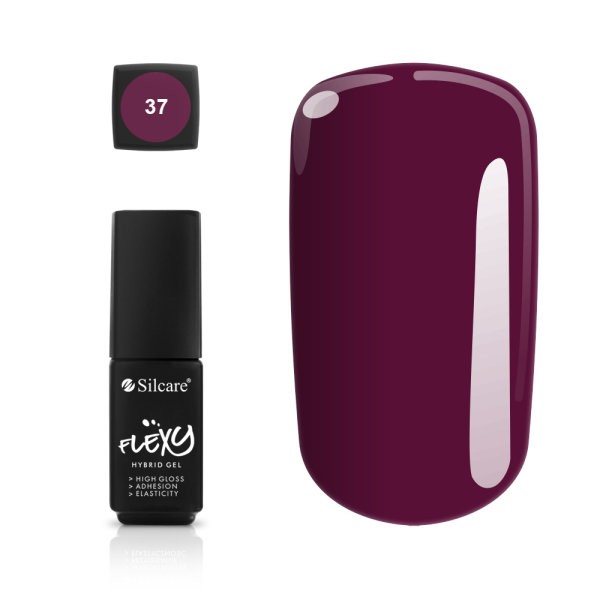 Oja semipermanenta flexy hybrid gel silcare 4.5g 37