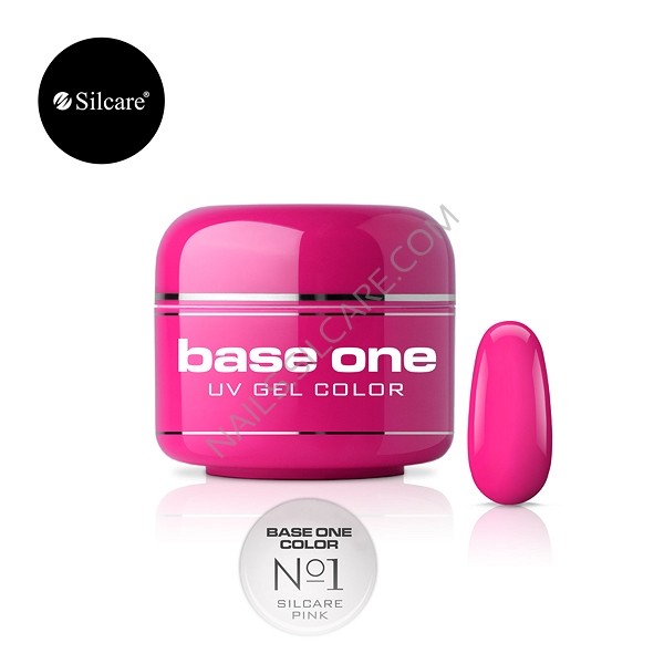 Gel UV Color Base One 5g Silcare Pink No 1 - 1 | YEO