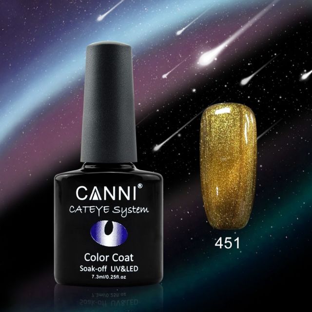 Oja Semipermanenta CANNI CAMELEON-CAT EYES 7,3ml-451